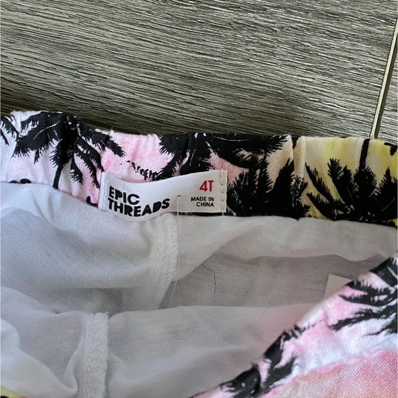 Epic Threads Girls 2 Piece Summer Skort Lot-Mulicolor-Size 4T-NWT - Picture 5 of 9